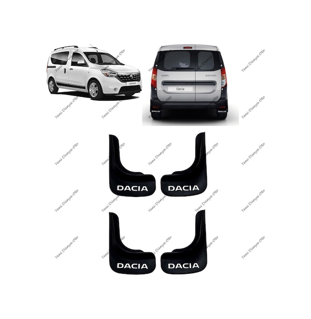 Dacia Dokker 4lü Paçalık, Çamurluk, Tozluk DAC1UX011