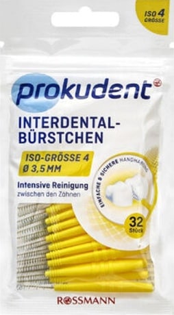 Prokudent Arayüz Fırçası 32'li Tel Çapı 0.7 MM / Dış Çapı 3.5 MM