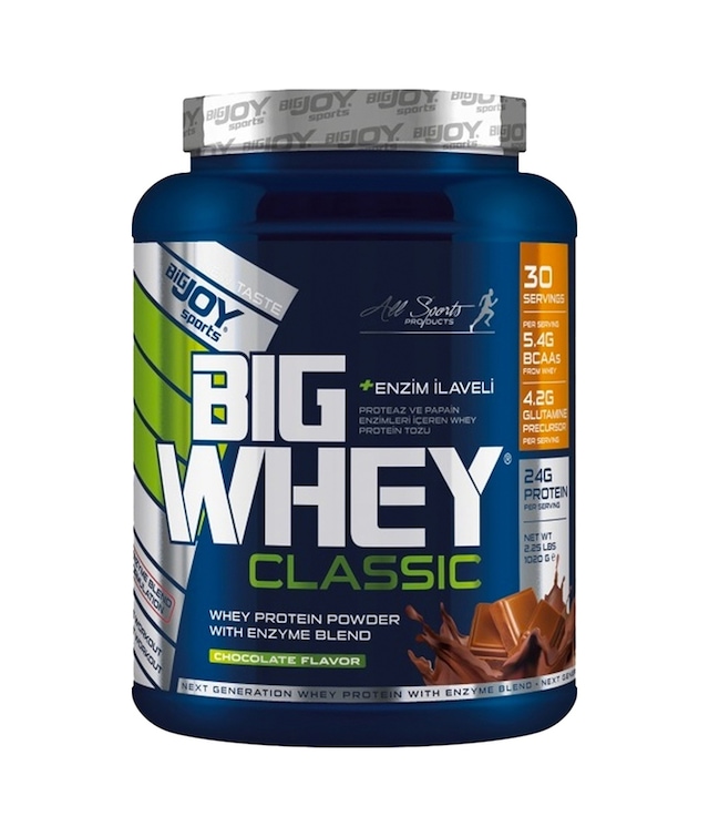 Bigjoy Sports Big Whey Classic Whey Çikolata Aromalı Protein Tozu 1020 G 30 Servis