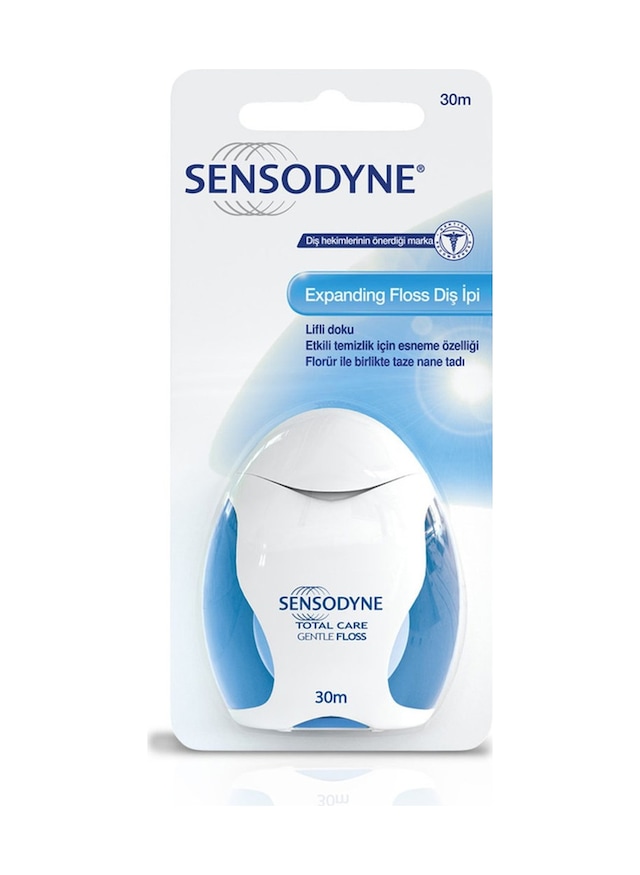 Sensodyne Total Care Gentle Floss Diş İpi 30m - 8 Adet Tarı