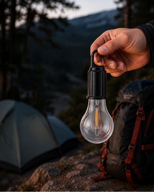 Su Geçirmez Led Kamp Lambası C Tipi Usb Şarjlı