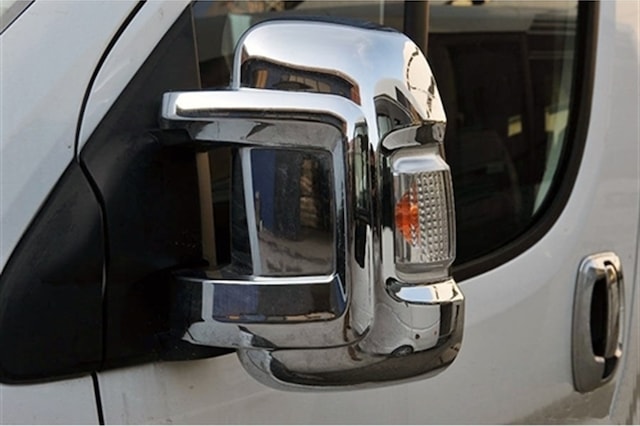 Peugeot Boxer Krom Ayna Kapağı 2006 Sonrası 2 Parça Abs Krom