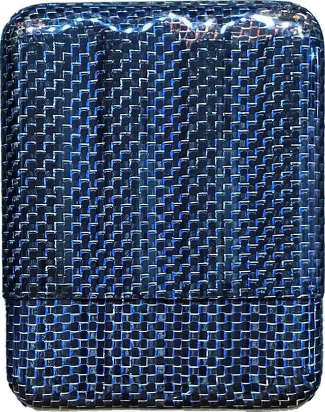 Lubinski Titanium Karbonfiber Toscanello Puro Kılıfı Mavi 4lü