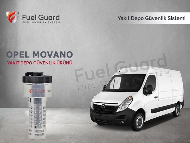 Opel Movano Minivan-Panelvan Yakıt Depo Koruma Cihazı