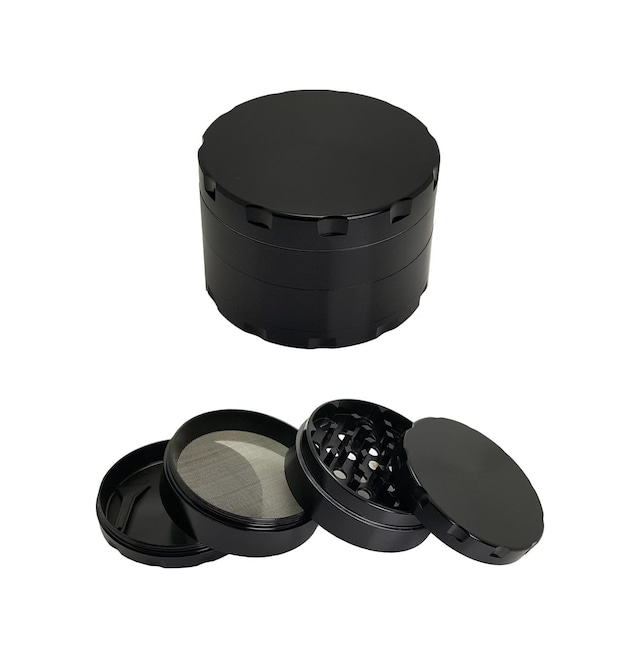 Siyah 55 Mm. Tütün Baharat Herbal Öğütücüsü Parçalayıcı Rb85sy