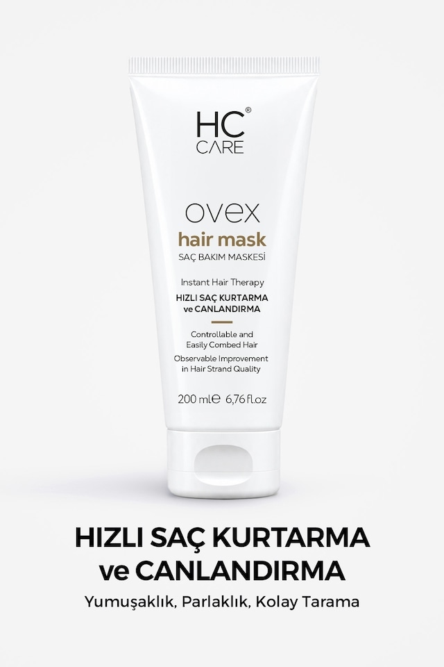 HC Care Ovex Hızlı Saç Kurtarma Ve Canlandırma Terapisi 200 ML