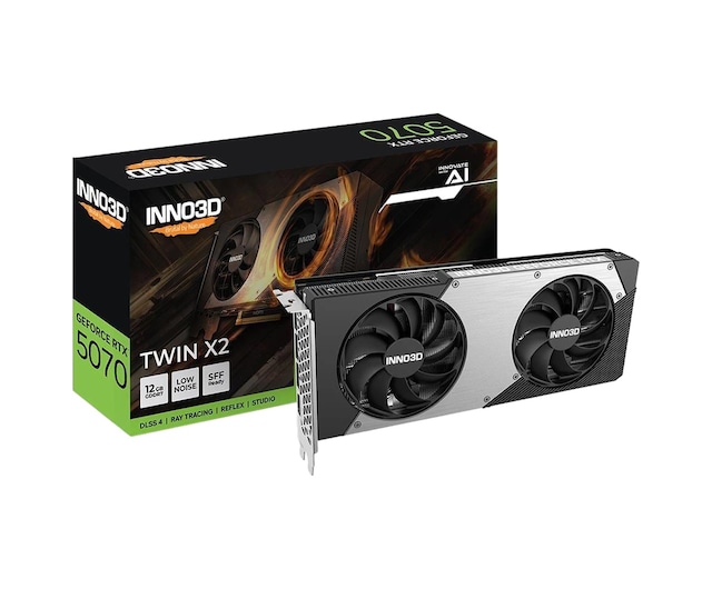 Inno3d Geforce Rtx 5070 Twın X2 12gb Gddr7 192bit Dlss 4 Ekran Kartı
