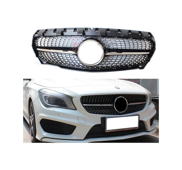 Mercedes Cla Diamond Amg Ön Panjur Izgara Seti W117 2012 / 2016