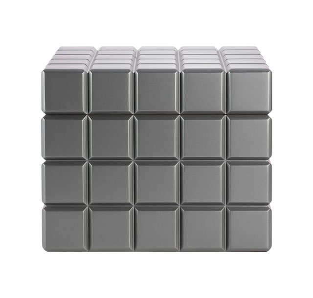 Colibri Heritage Cube Gümüş Sedir Humidor Puro Kutusu