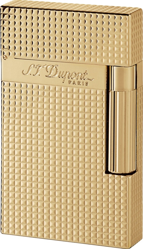 Dupont Ligne 2 Diamond Head Gold Lighter Çakmak 16284
