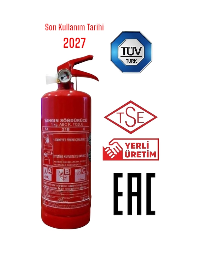 1 Kg Yangın Tüpü