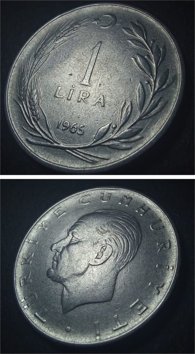 1965 Akmonital 1 Lira Çt+/ççt Eski Madeni Para - 399636660eec9f2c10