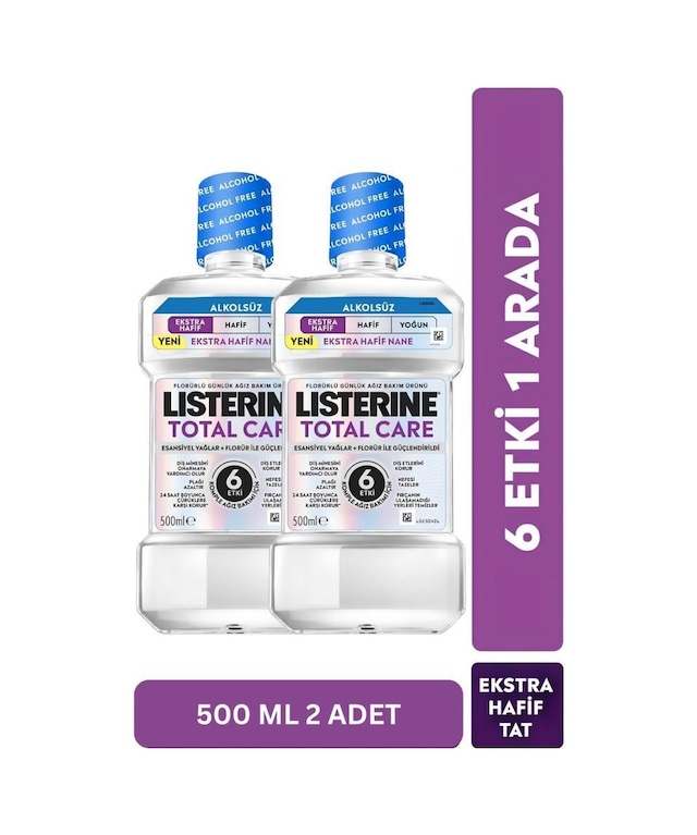 Total Care Ekstra Hafif Tat Alkolsüz 500 Ml 2 Adet