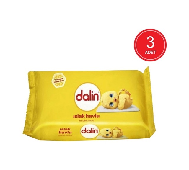 Dalin Islak Havlu 3 X 56'Lı