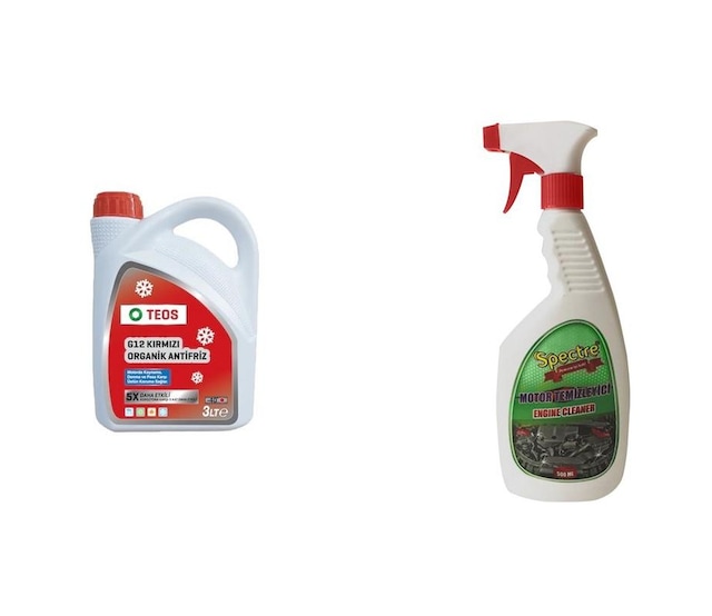 Kırmızı Antifriz + Motor Temizleyici N11.55