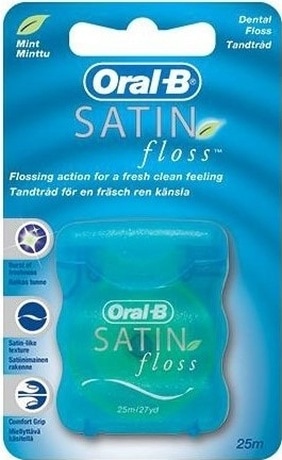 Oral-B Satin Floss Nane Aromalı Diş İpi 25 M