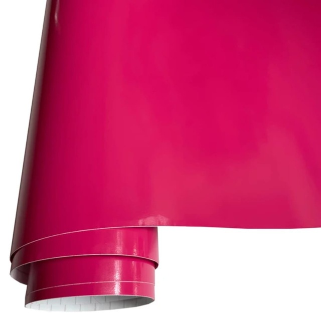 Pembe Renk Dayanıklı Araç Motor Mobilya Folyosu 126cm X 50 Cm