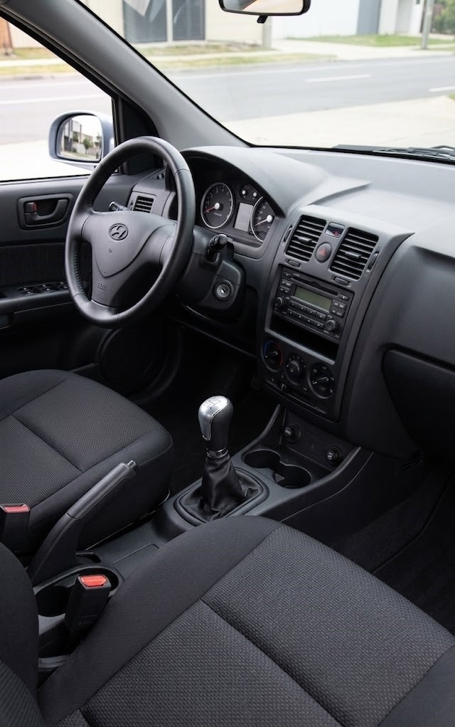 Hyundai Getz Vites Topuzu 5 Vites 2003 Ve Sonrası Gri Şema Sıyah