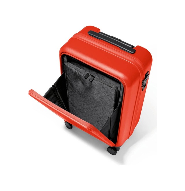Mını Cabin Trolley Spinner Bavul 55x40x23 Cm - Rebel Red - Sert Kabuk