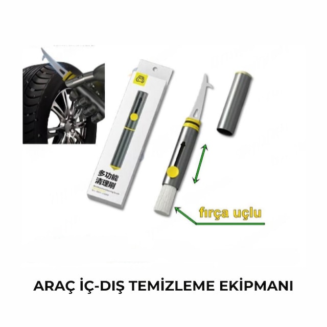 Araç İç Dış Temizleme Ekipmanı Siyah Diğer