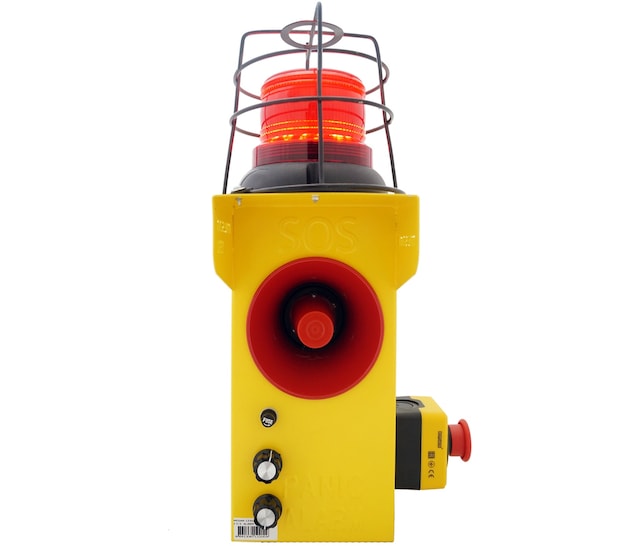 Mesan Panik Alarm Güvenlik İkaz Cihazı Kırmızı 220vac Ms 1330.1.220vac
