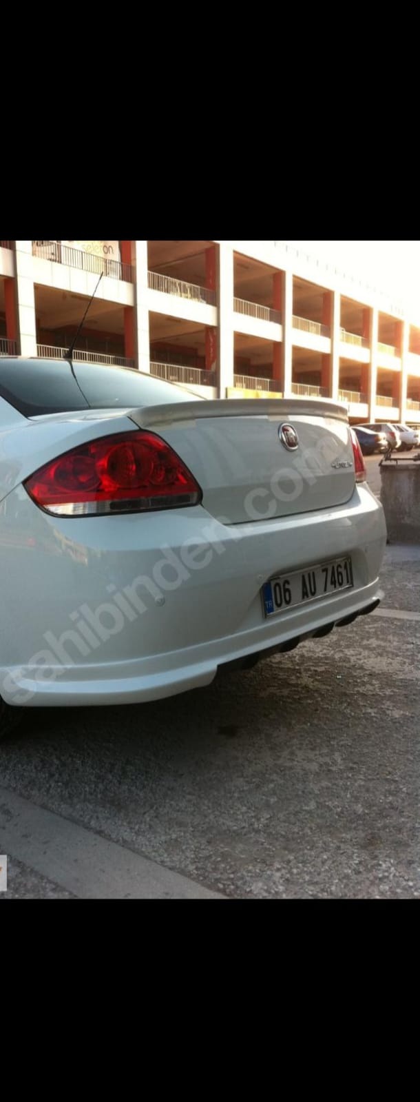 Fiat Linea Arka Tampon Karlık Fiber Boyasız