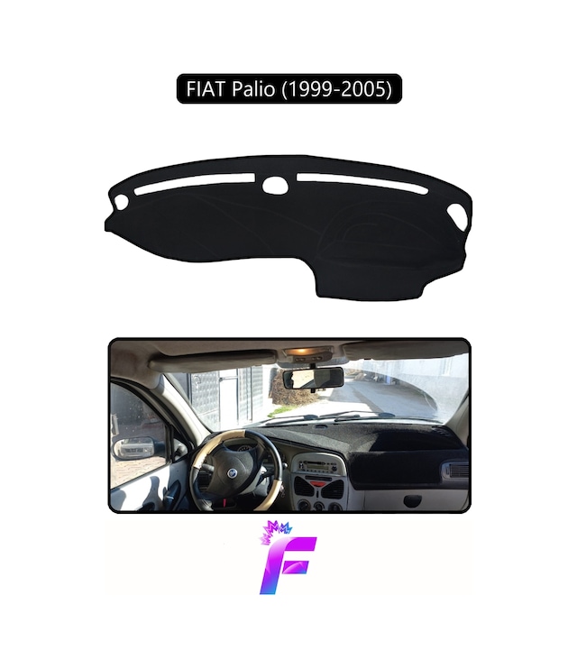 Fıat Palio 1999-2005 Uyumlu Ön Göğüs Örtüsü Yansıma Önleyici Kolay Montaj Oto Aksesuar E66 Siyah