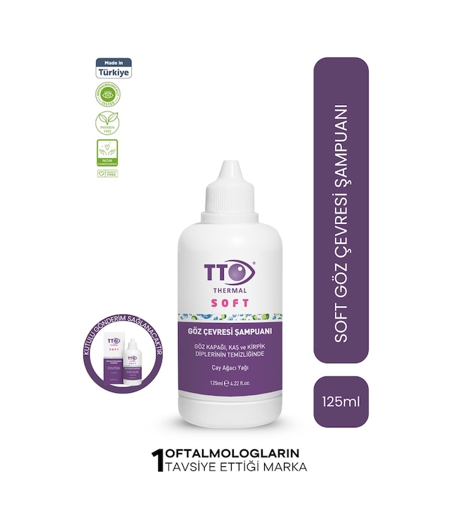 Tto Soft Tea Tree Oil Göz Çevresi Şampuanı 125 ML