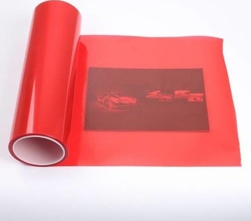 Far Stop Filmi Kırmızı 1M x 30 Cm