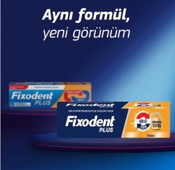 Fixodent Plus Tam Ve Kısmi Protezler İçin Yapıştırıcı Krem 40g Tüp