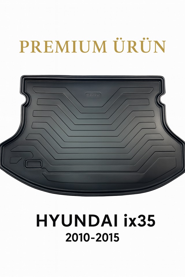 Hyundai İx35 2010-2015 Uyumlu 3d Bagaj Havuzu Premium