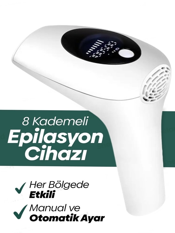 Epilasyon Cihazı / Ipl Buz Lazer 900000 Atım Tf-001