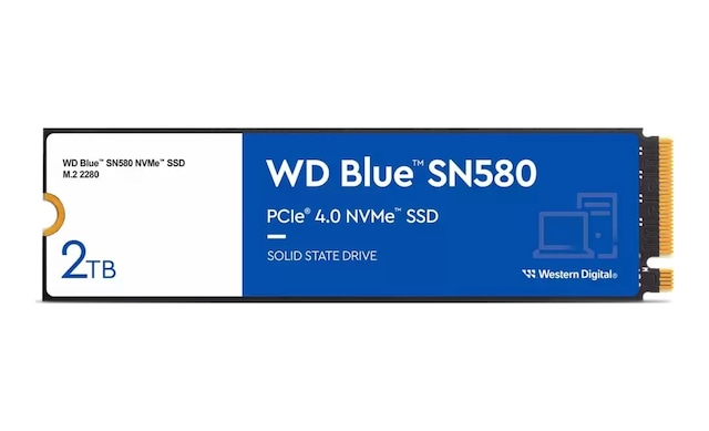 Western Digital Blue SN580 2TB NVMe M.2 2280 PCIe 4.0