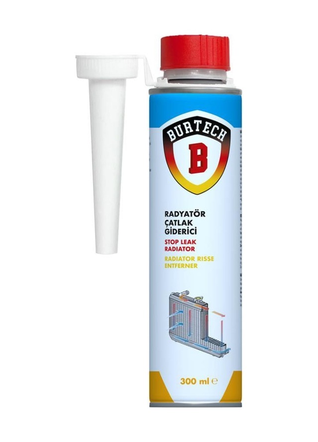 Burtech Radyatör Sızıntı Önleyici 300 ML Çatlak Tıkayıcı