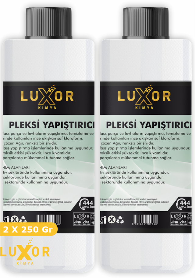 Luxor Kimya Pleksi Yapıştırıcı 2 X 250 Gr
