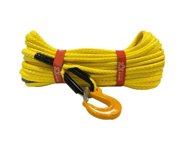 Sentetik Vinç Halatı Sarı Kaya Ropes
