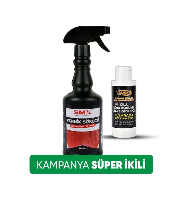 Vernik Sökücü 500 Ml 3'ü 1 Arada Cila-boya Koruma-hare 100 Ml