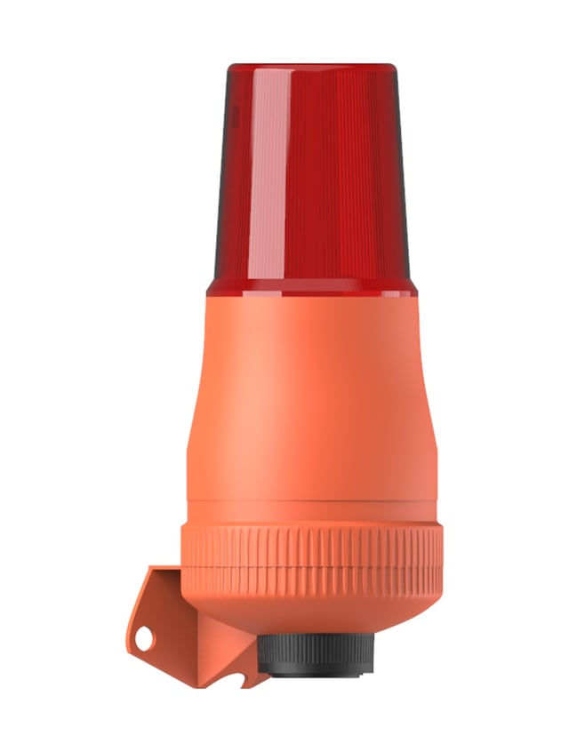 Mesan E14 Sabit Ampul Buzzer Kırmızı 12vac Ms 4800.1.12vac