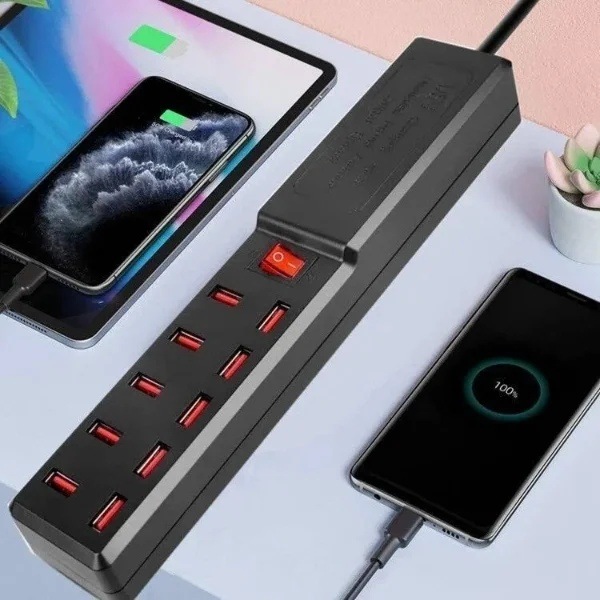 Lbk 10 Portlu Usb Şarj Adaptörü