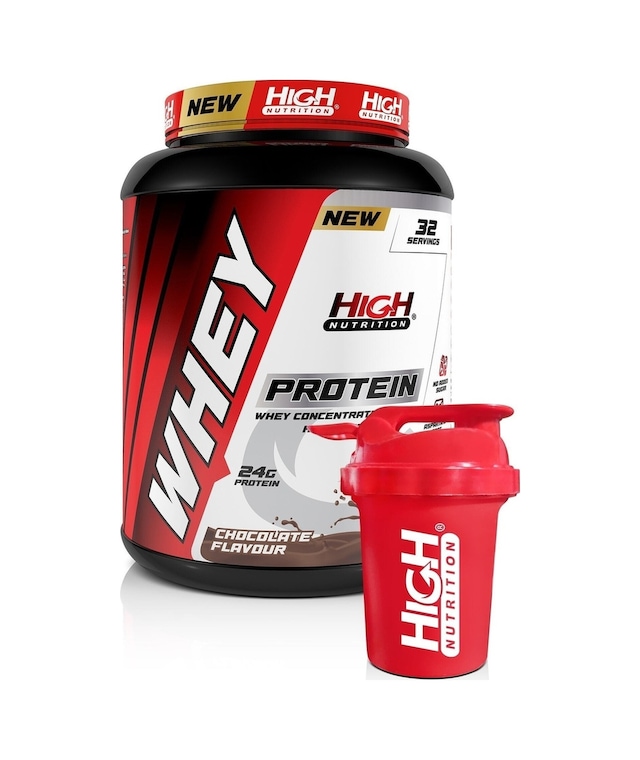 High Nutrition Whey Protein 960 Gr Çikolata Aromalı Protein Tozu 24 Gram Protein 32 Servis