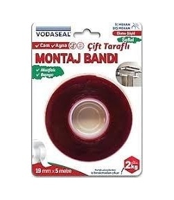 10mmx5 Mt. Çift Taraflı Silikon Bant 1 Adet Belirtilmemiş