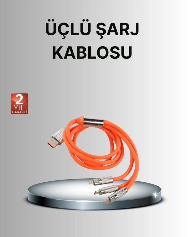 Ers Dayanıklı Hızlı Şarj Kablosu Esnek, Kırılmaz Ve Yüksek Hızlı Veri Aktarım Destekli