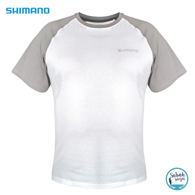 Shimano T-shirt Kısa Kollu White Beyaz - Gri