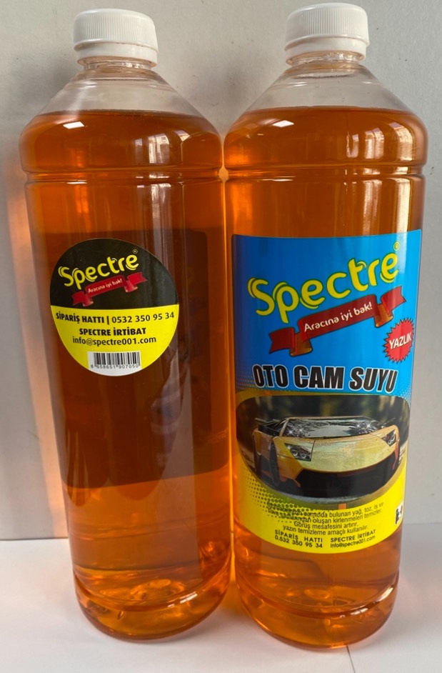 Spectre Yazlık Cam Suyu 1 L + 2 Adet