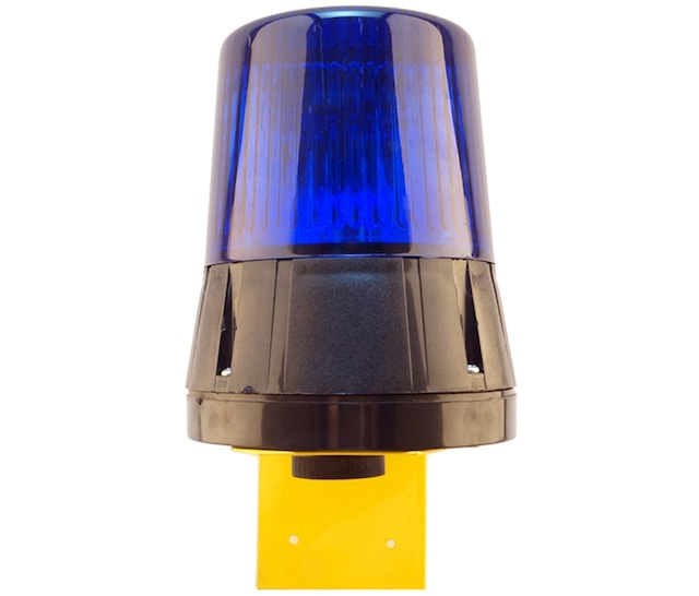 Mesan Ø110 İkaz Lamba Döner Buzzer L Montaj Mavi 220vac Ms 899.5.220vac