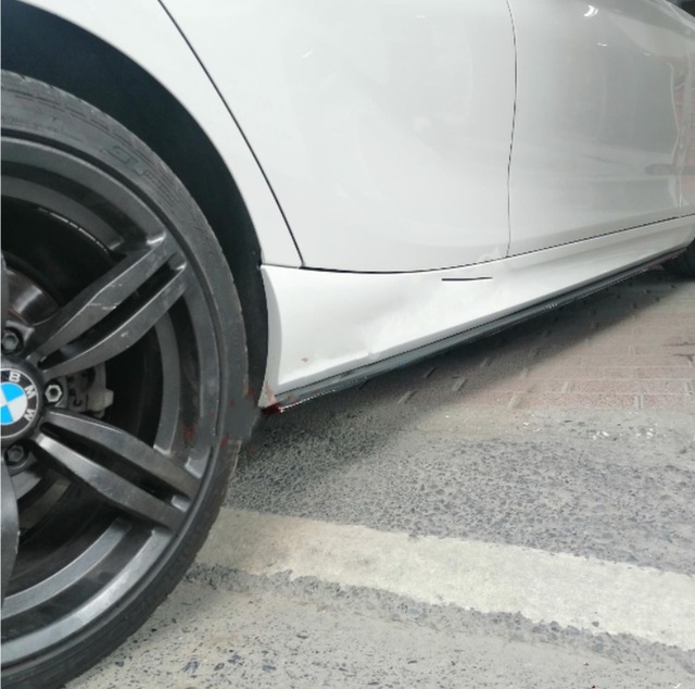 Bmw 1 Kasa F20 Marşpiyel Çıtası - Piano Black - Abs Plastik