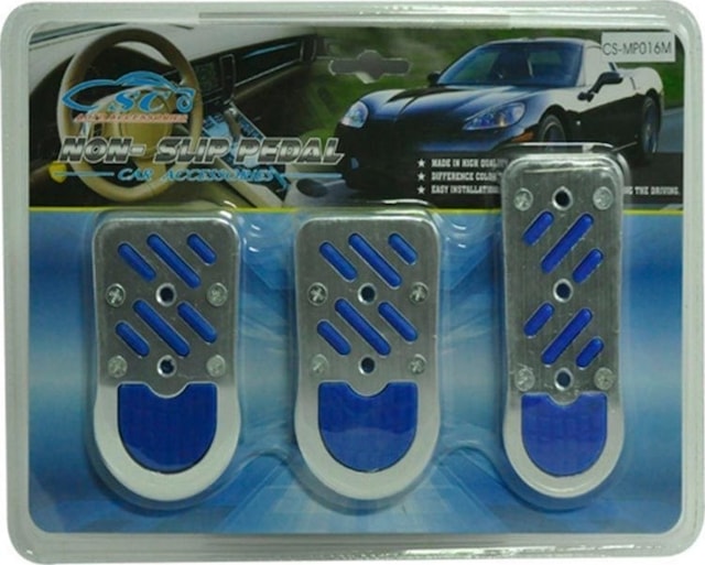 Pedal Seti Krom Mavi Manuel Vites Araç Geçmeli (260232754)