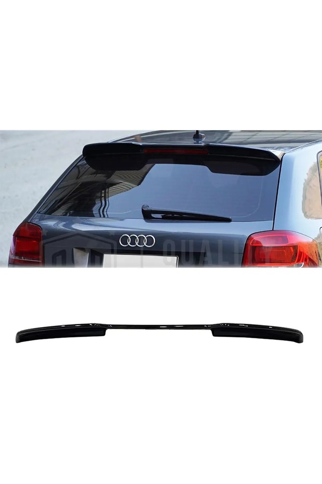 Audi A3 Hb 2003-2012 Pianoblack Spoiler İthal Abs Plastik