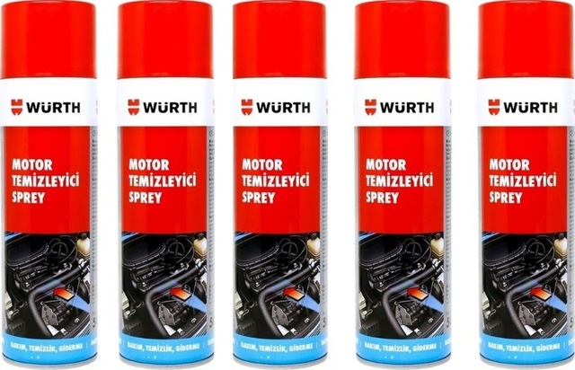 Hızlı Motor Temizleme Spreyi 500 Ml 5 Adet