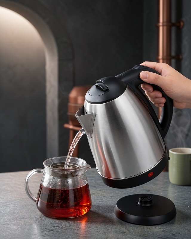 Elektrikli Su Isıtıcı 1.8 L Paslanmaz Çelik C/f Priz Uyumlu Uczzzkettleeeeee2-1